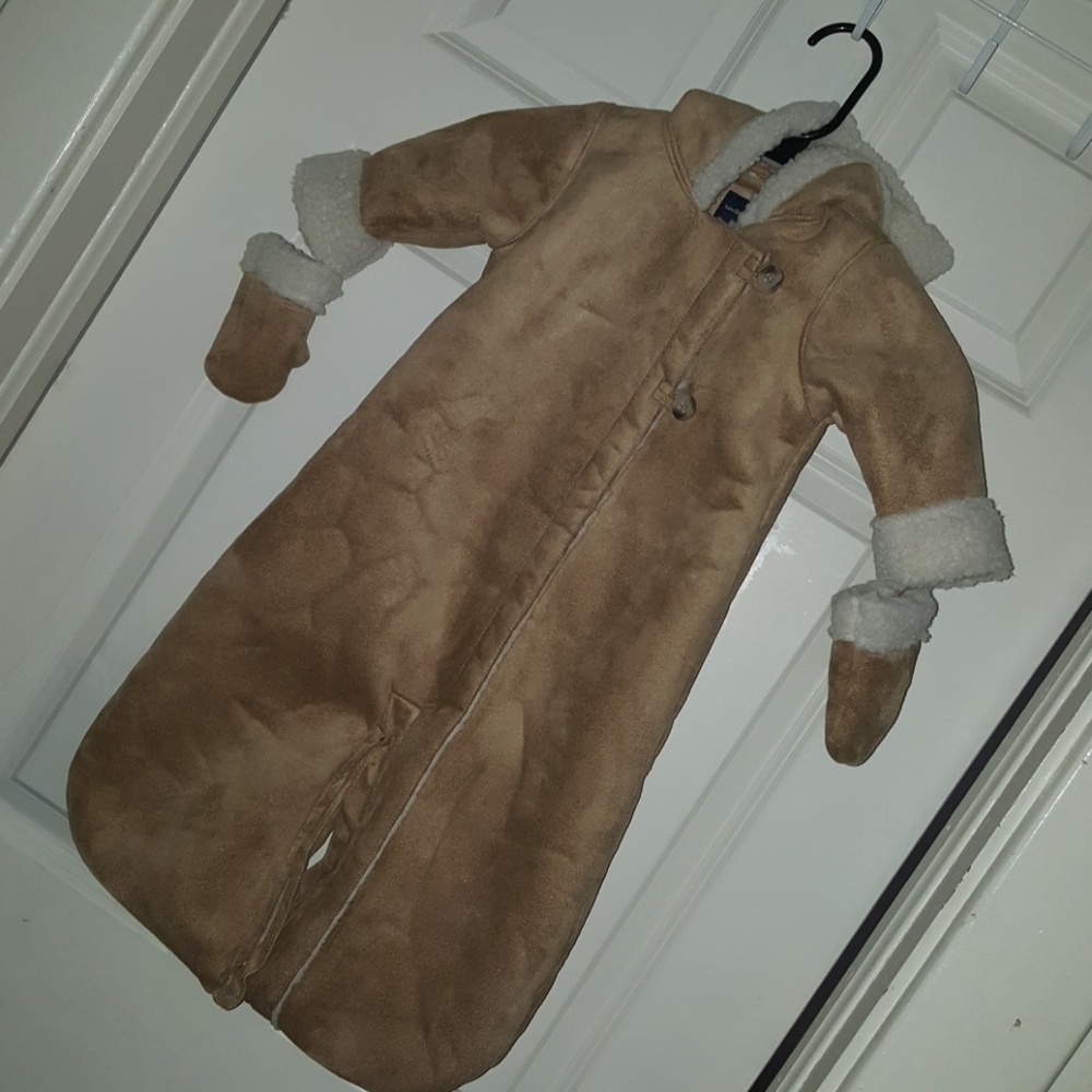 Baby Onesie Coat W/gloves